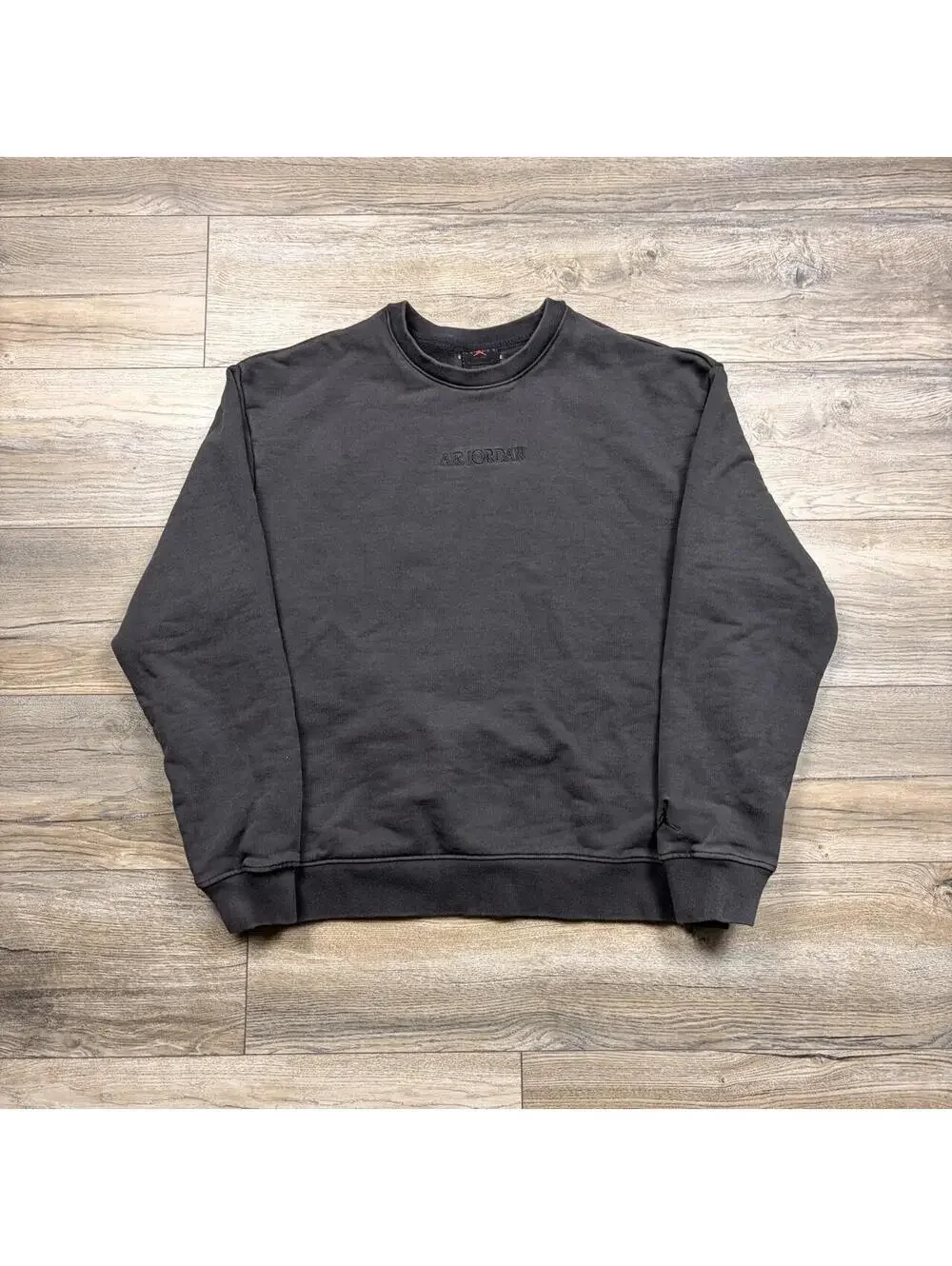 : Jordan X Drake “Air Jordan” center logo crewneck, good fade and color